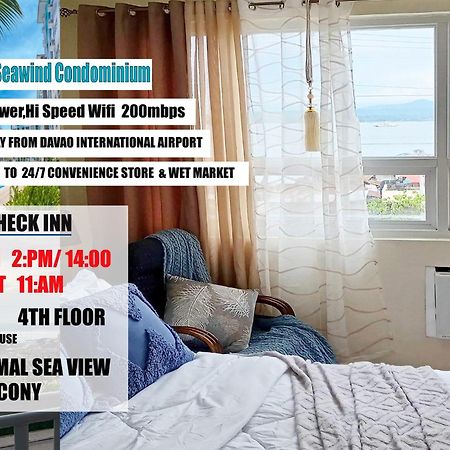 4Th Floor - Sea View Of Seawind Condominium Davao City Buitenkant foto